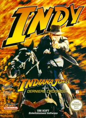 Indiana Jones and the Last Crusade (Europe) box cover front